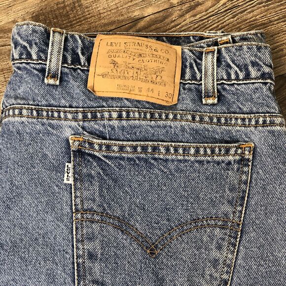 Levi's 559 Vintage Relaxed Fit Jeans Men's 44 x 30 (Measured 42 x 28) White Tab - Picture 2 of 11